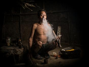 那加蘭的孔亞克人03